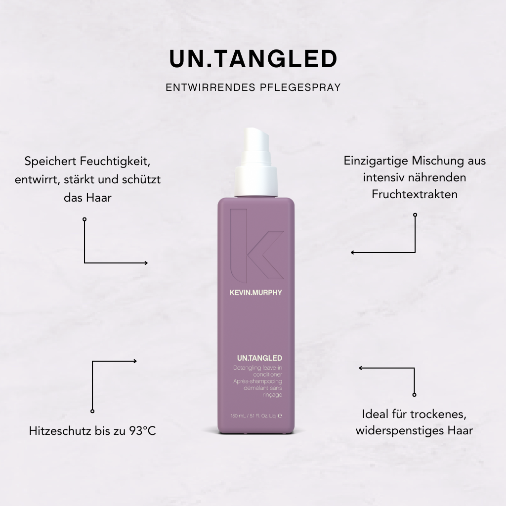 KEVIN.MURPHY UN.TANGLED – Infografik: Entwirrendes Pflegespray
