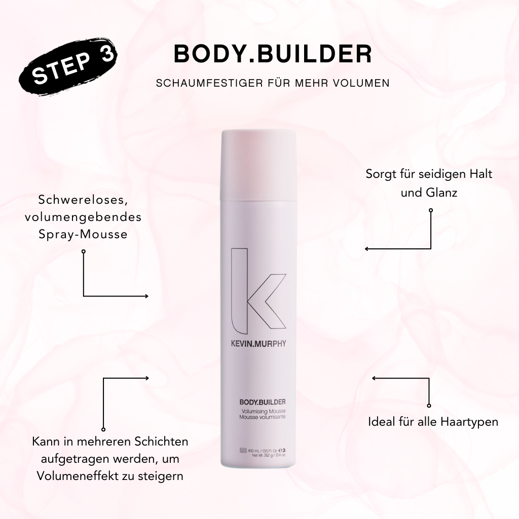 VOLUME BOOST SET für maximales Volumen und Halt