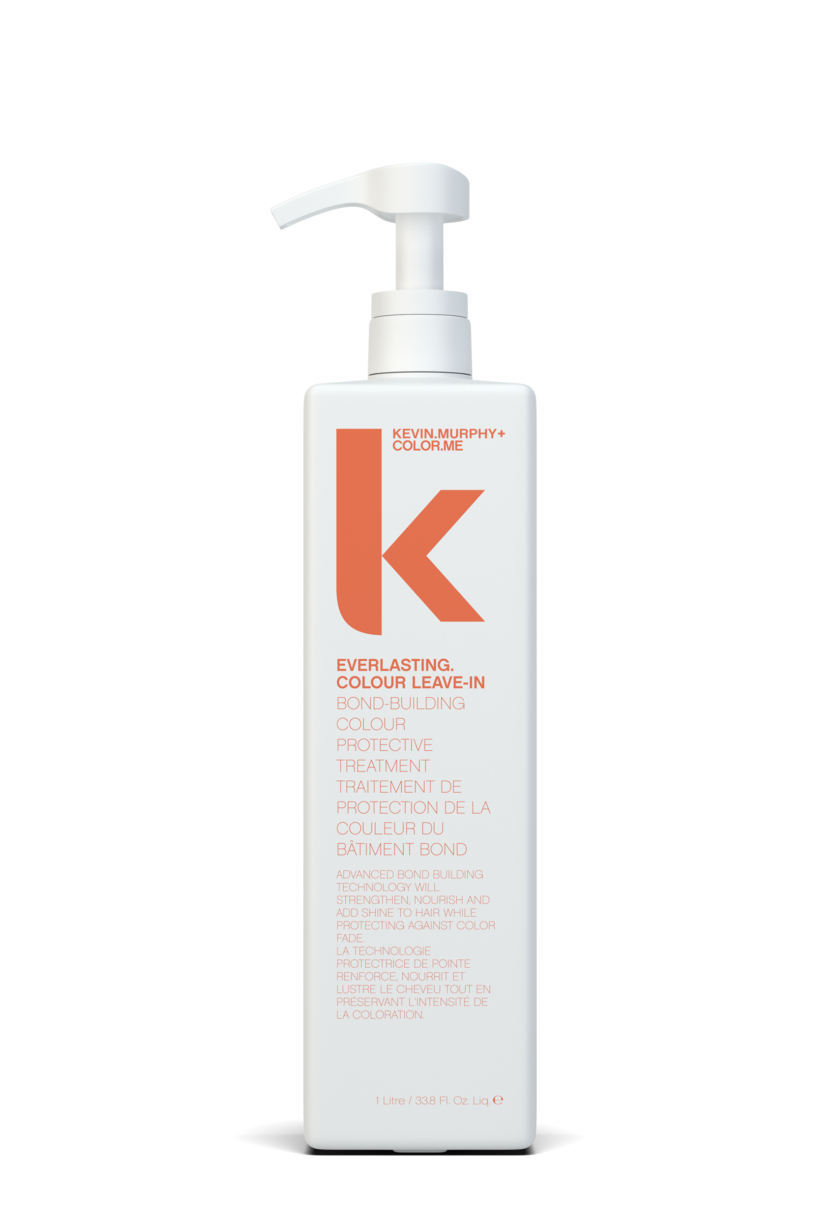 KEVIN.MURPHY EVERLASTING.COLOUR LEAVE-IN 1000ml – Bond-Building Farbschutz-Treatment, Produktbild freigestellt
