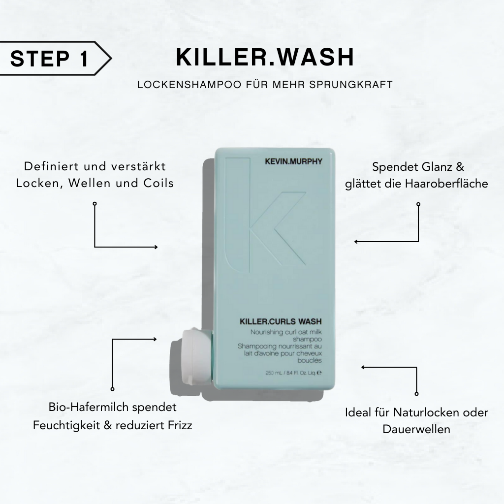 KILLER.CURLS Set für definierte Locken