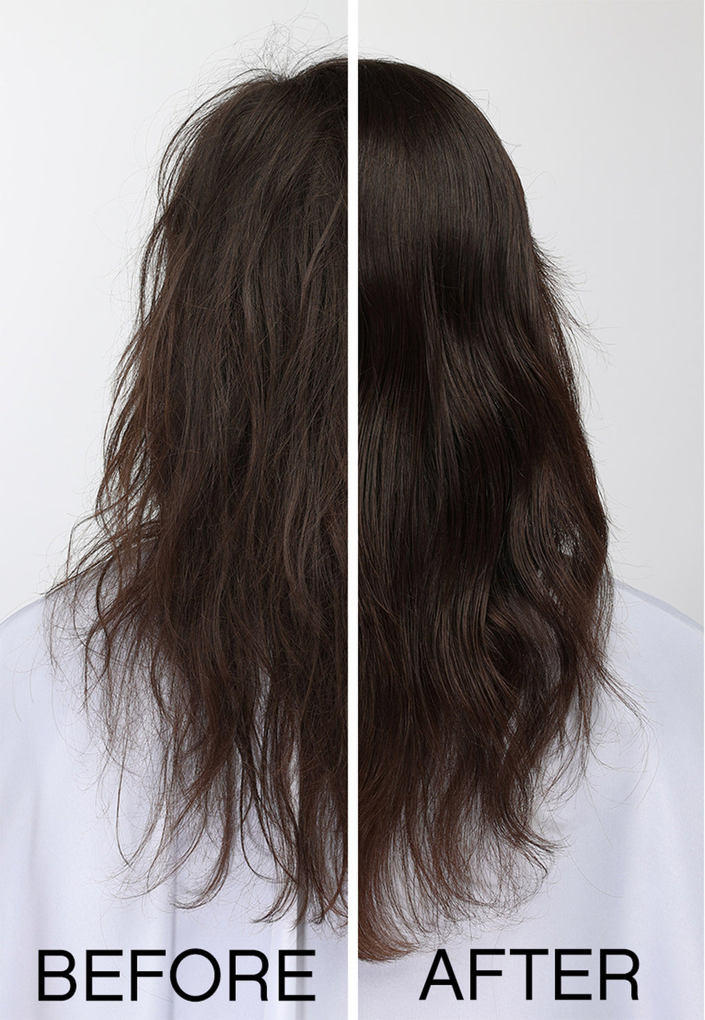SMOOTH.AGAIN RINSE – Vorher/Nachher