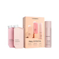 KEVIN.MURPHY Full Potential Box mit einzelnen Produkten: PLUMPING.WASH, PLUMPING.RINSE & DOO.OVER