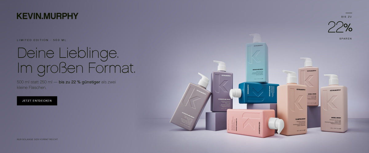 KEVIN.MURPHY 500 ml Limited Edition – Deine Lieblinge im großen Format. Bis zu 22 % sparen gegenüber 2 × 250 ml. Jetzt entdecken.