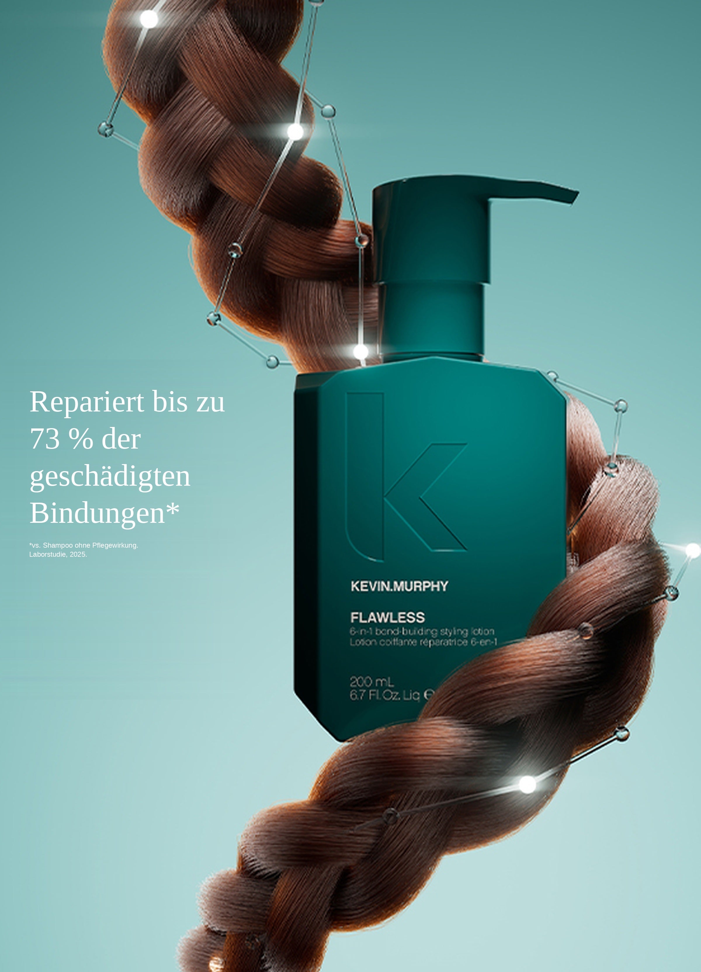 FLAWLESS repariert bis zu 73 % der geschädigten Bindungen